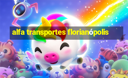 alfa transportes florianópolis