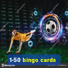 1-50 bingo cards