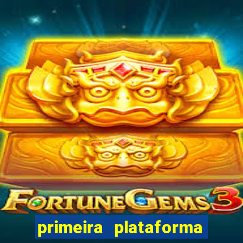 primeira plataforma de jogos