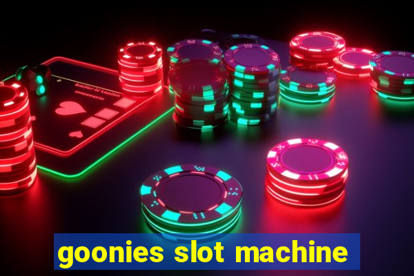 goonies slot machine