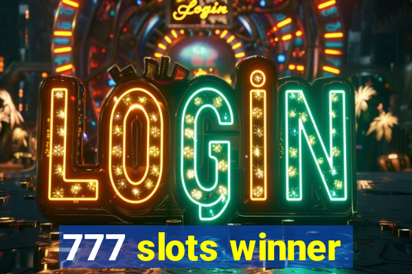 777 slots winner