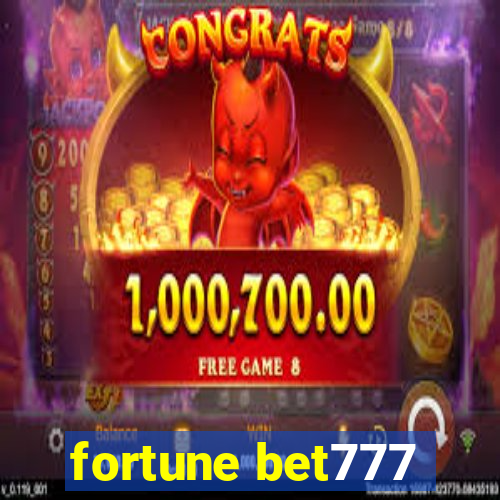 fortune bet777