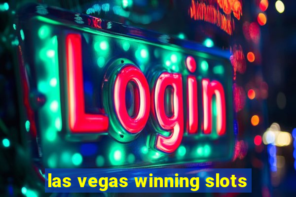 las vegas winning slots