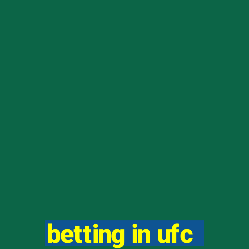 betting in ufc