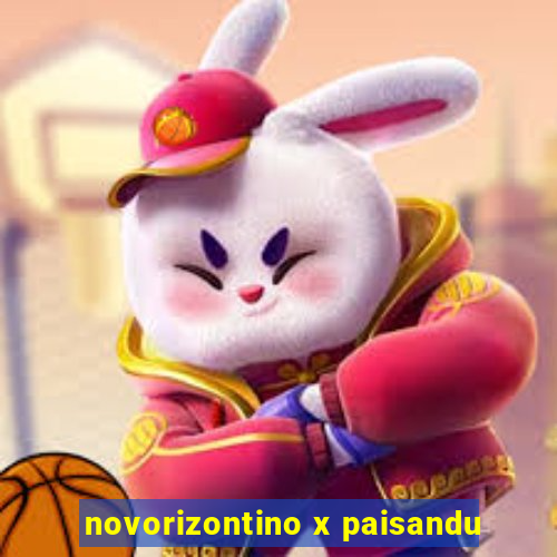 novorizontino x paisandu