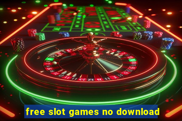 free slot games no download