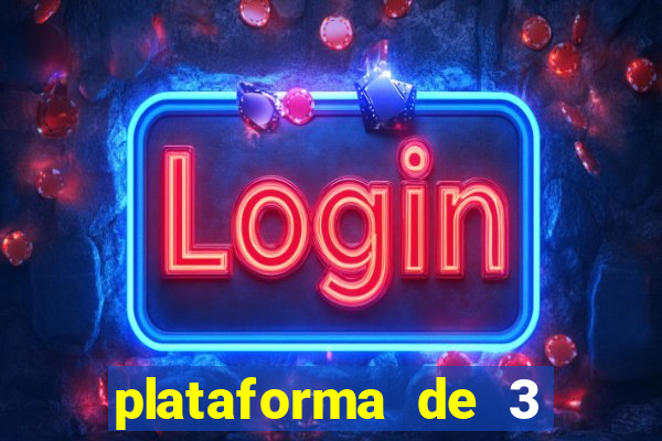 plataforma de 3 reais slots