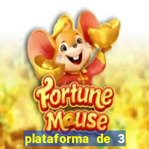 plataforma de 3 reais slots