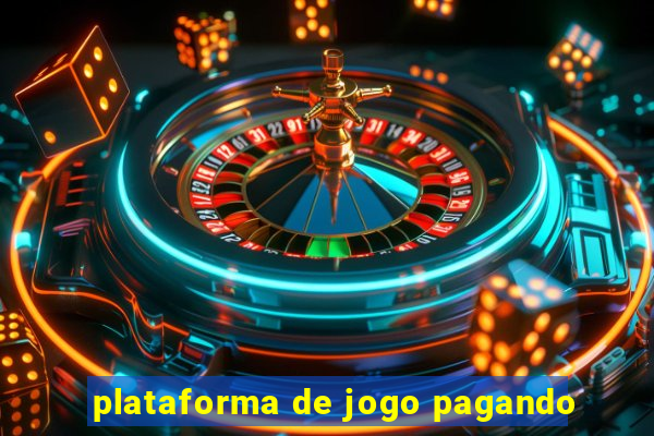 plataforma de jogo pagando