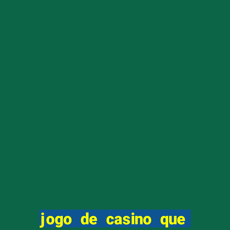 jogo de casino que mais paga