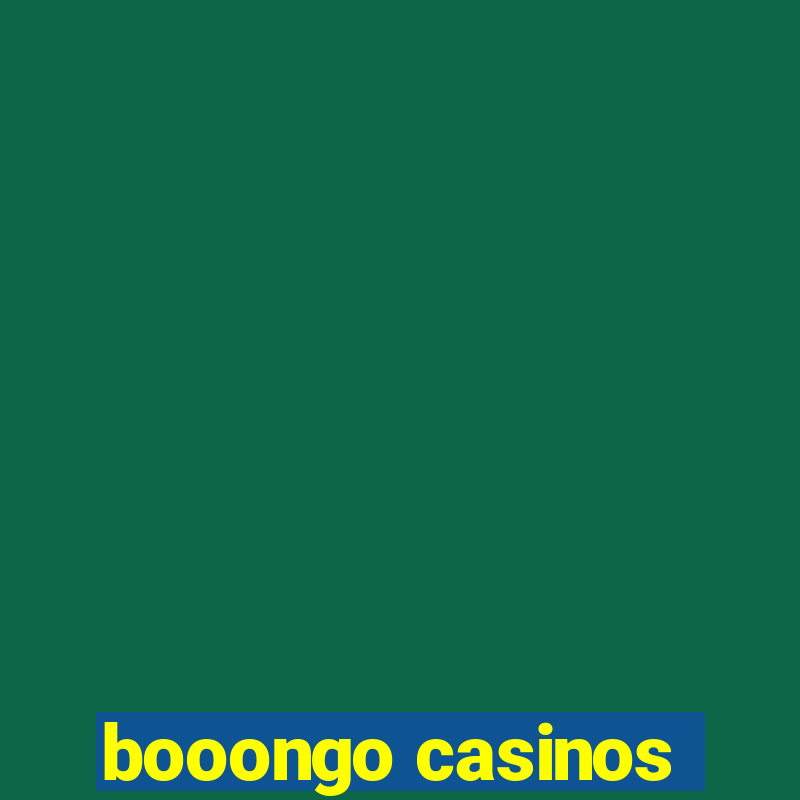 booongo casinos