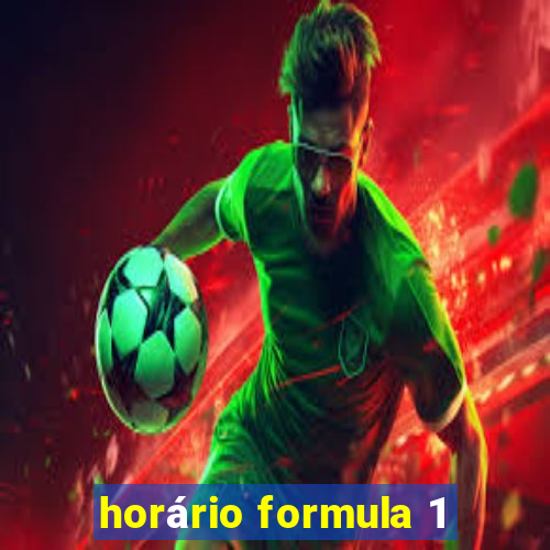 horário formula 1