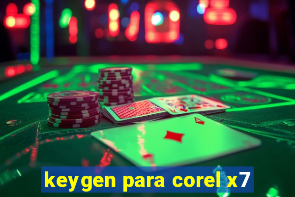 keygen para corel x7