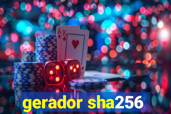 gerador sha256