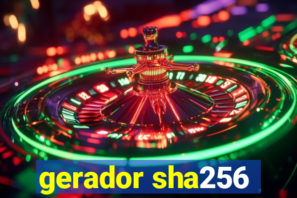 gerador sha256