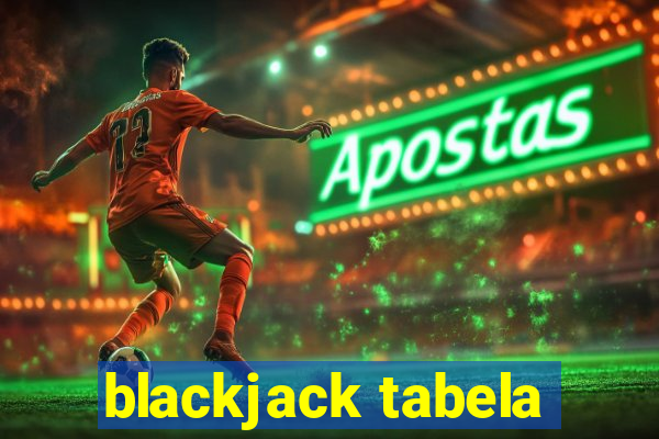 blackjack tabela