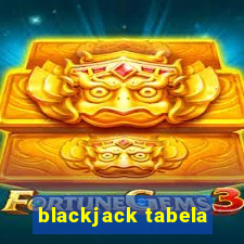 blackjack tabela