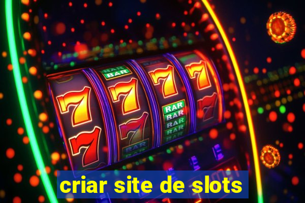 criar site de slots