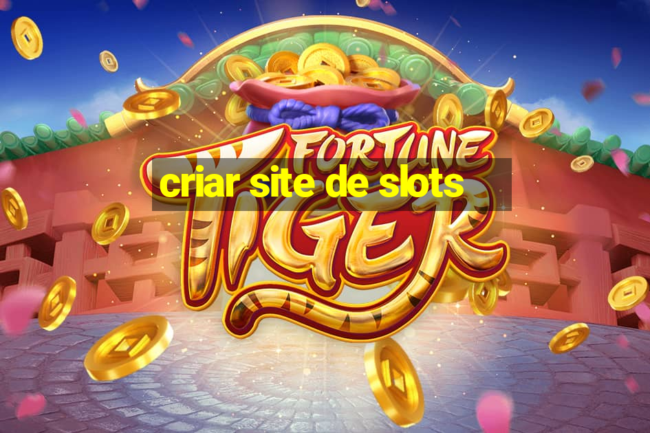 criar site de slots