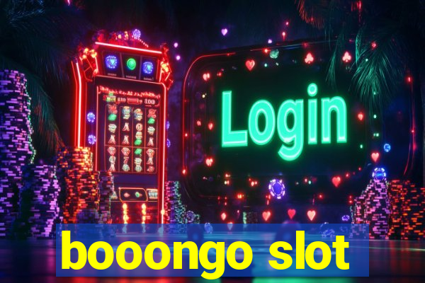 booongo slot