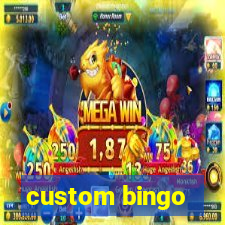 custom bingo