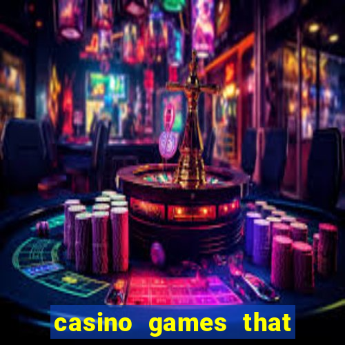 casino games that pay real money with no deposit