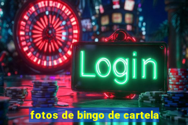 fotos de bingo de cartela