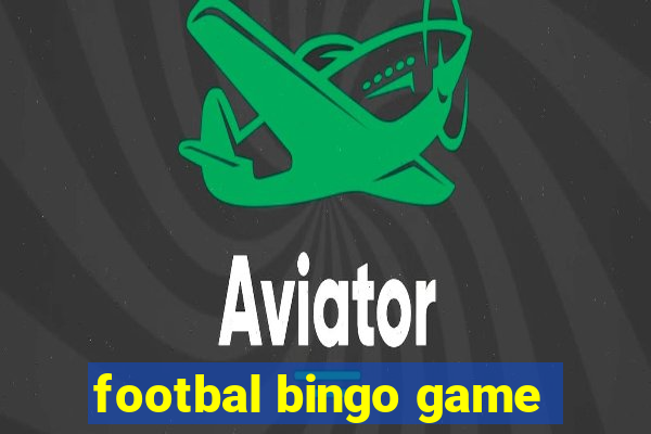 footbal bingo game