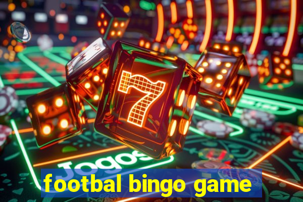 footbal bingo game