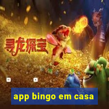 app bingo em casa