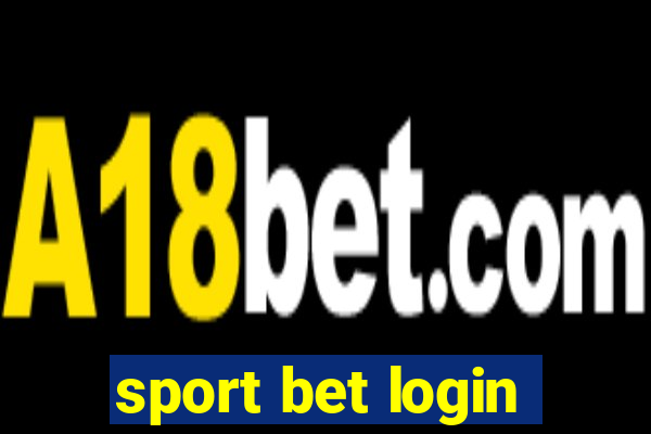 sport bet login