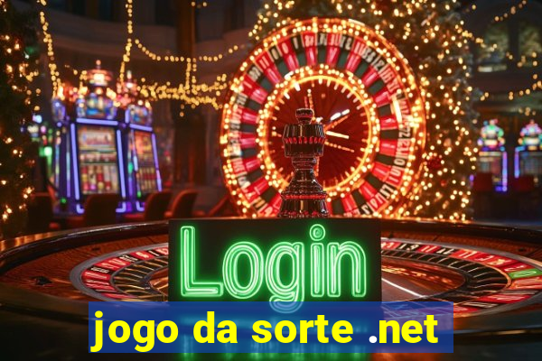 jogo da sorte .net