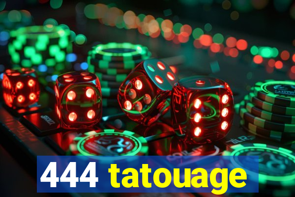 444 tatouage