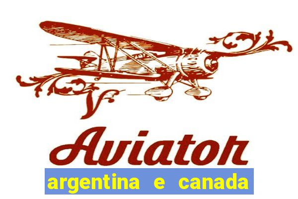 argentina e canada ao vivo