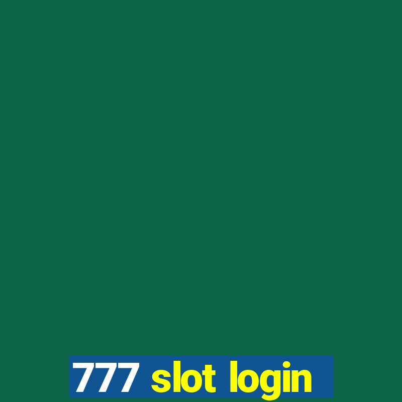 777 slot login