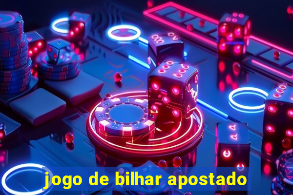 jogo de bilhar apostado