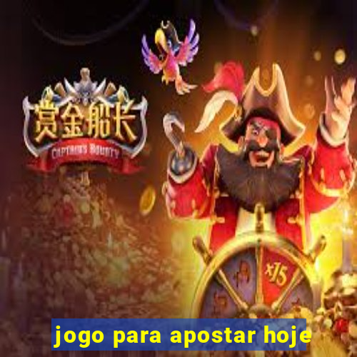 jogo para apostar hoje