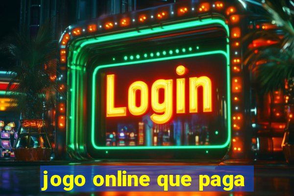 jogo online que paga