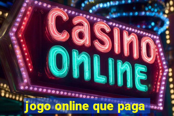 jogo online que paga