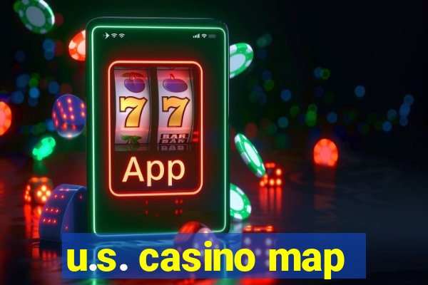 u.s. casino map