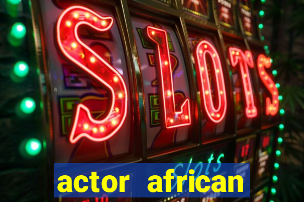 actor african american male