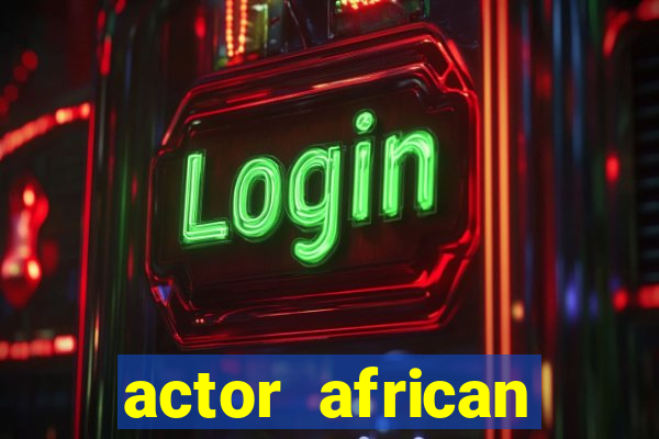 actor african american male