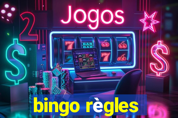 bingo règles