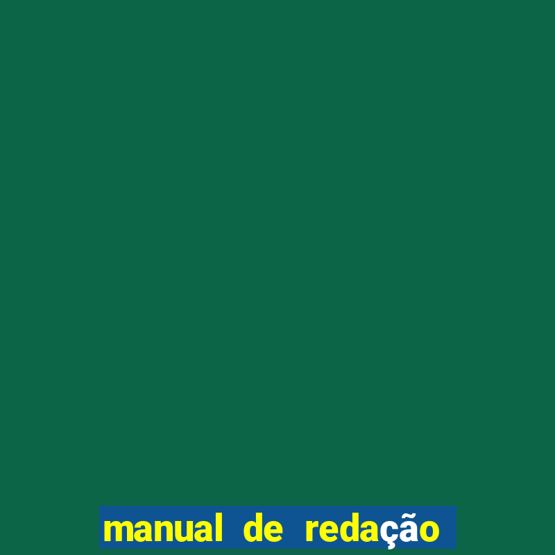 manual de redação folha pdf download