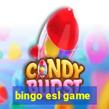 bingo esl game