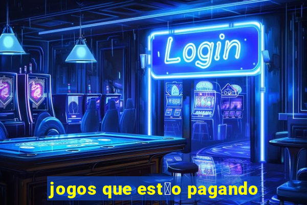 jogos que est茫o pagando