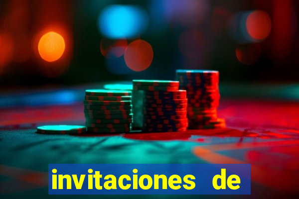 invitaciones de bingo para editar