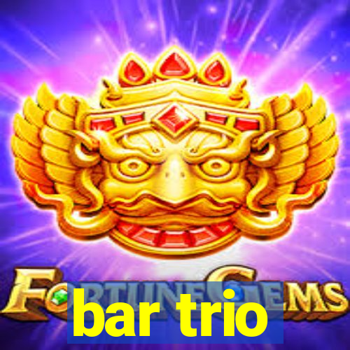 bar trio