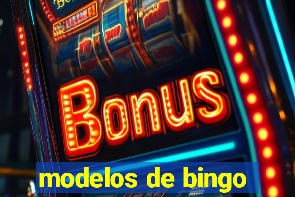 modelos de bingo