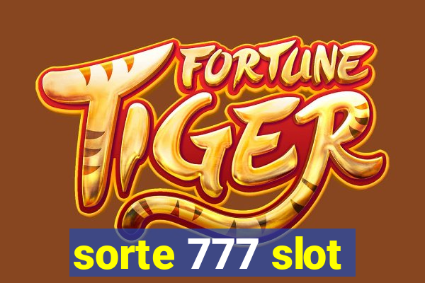 sorte 777 slot